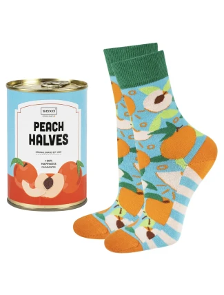 SOXO DOBRÉ VECI PONOŽKY KONZERVOVANÉ BROSKYNE