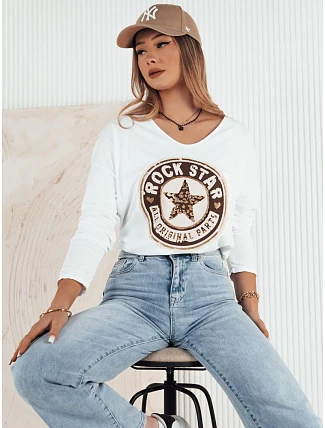 PURAS dámska blúzka biela FashionStreet RY2437