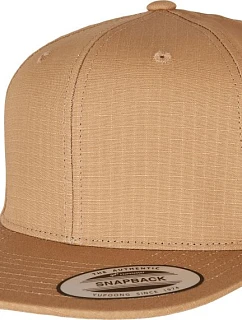 Flexfit 6089PS 6-panelová snapbacková čiapka s držiakom na pero 55.89PS, okrová