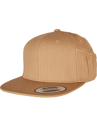 Flexfit 6089PS 6-panelová snapbacková čiapka s držiakom na pero 55.89PS, okrová Flexfit 6089PS 6-panelová snapbacková čiapka s držiakom na pero 55.89PS, okrová