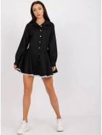 Dámske šaty-DHJ-SK-6801.63P-čierne Dámske šaty-DHJ-SK-6801.63P-čierne