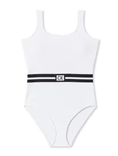 Dámske jednodielne plavky KW0KW00985-YCD - Calvin Klein