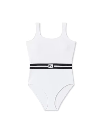 Dámske jednodielne plavky KW0KW00985-YCD - Calvin Klein