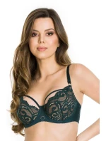 Polovystužená dámska podprsenka TANGO 01076 SEMI SZMARAGD
