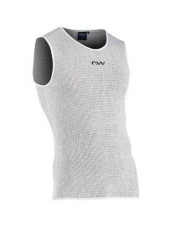 Cyklistické tričko NORTHWAVE LIGHT Base layer – biele