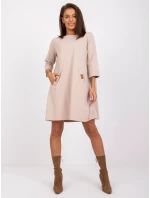 Šaty RV SK 6274.36P béžová Šaty RV SK 6274.36P béžová