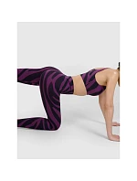Rýchloschnúce dámske legíny na jógu a pilates 4F 4FWSS25TFTIF325-50A Rýchloschnúce dámske legíny na jógu a pilates 4F 4FWSS25TFTIF325-50A