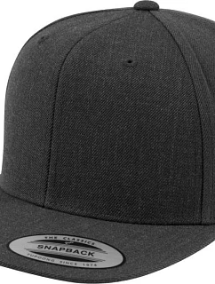 Flexfit 6089M 6-panelová snapbacková čiapka 55.6089 tmavošedá/tmavošedá