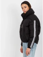 Dámska bunda EM KR MB8869 plášť 1.00P čierna - FPrice