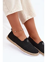 Dámske espadrilky 13659 black - Vinceza
