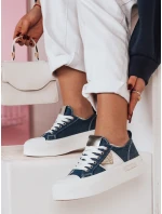 Dámske tenisky na platforme TRENDIS denim FashionStreet ZY0678