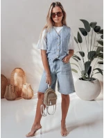 Dámske džínsové šortky JEANZDAY blue FashionStreet SY0480