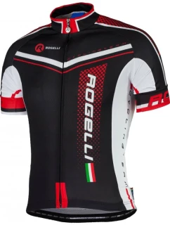 Rogelli GARA MOSTRO dres čierna/červená 7XL