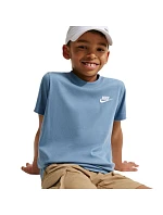 Detské tričko Nike Sportswear modré FZ5177 486