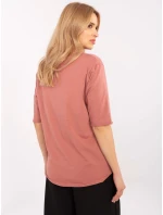 Blúzka CLM BZ 0119.36 tmavoružová