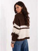 Jumper MI SW 3211.31 tmavohnedý