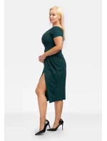 Dámske šaty Delicja SA718 zelené - Karko