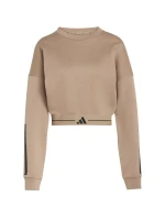 Dámska mikina adidas Hyperglam beige KQ5197