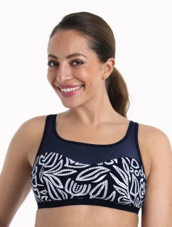 Štýl Toliara Top Care Vrchný diel plaviek 6568-1 marine-white - Anita Care