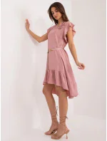 Dámske šaty DHJ SK 892..98 Powder pink - Rue Paris