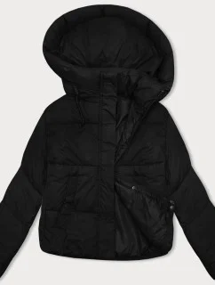 Dámska krátka zimná páperová bunda J Style Black (16M9188-392)
