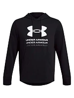 Pánska mikina Under Armour UA Rival Terry Graphic Hoodie, čierna, 1386047 001 Pánska mikina Under Armour UA Rival Terry Graphic Hoodie, čierna, 1386047 001