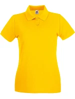 Fruit of the Loom Lady-Fit Premium Polo Dámske piqué polo 16.3030 slnečnica Fruit of the Loom Lady-Fit Premium Polo Dámske piqué polo 16.3030 slnečnica