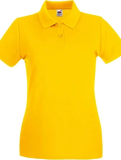 Fruit of the Loom Lady-Fit Premium Polo Dámske piqué polo 16.3030 slnečnica