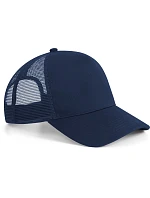 Beechfield B 642 5-panelová snapbacková čiapka „Microknit Trucker“ 53.0642 francúzska námornícka modrá Beechfield B 642 5-panelová snapbacková čiapka „Microknit Trucker“ 53.0642 francúzska námornícka modrá