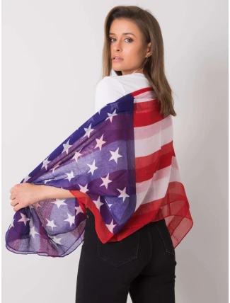 Šatka AT CH S 1843 biela a červená