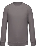Kariban K 480 Pánska mikina s raglánovými rukávmi z bio bavlny 20.K480 storm grey Kariban K 480 Pánska mikina s raglánovými rukávmi z bio bavlny 20.K480 storm grey