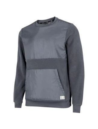 Pánska fleecová mikina M H4Z22BLM01022S - 4F