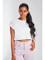 Mantis M 96 Dámsky crop top 70.0096 biely Mantis M 96 Dámsky crop top 70.0096 biely
