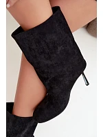 Čierne topánky na podpätku typu Slouchy Penrose Čierne topánky na podpätku typu Slouchy Penrose