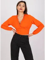Blúzka DHJ BZ 15672.40 oranžová
