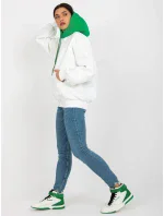 Mikina EM BL 696.68 bielo zelená