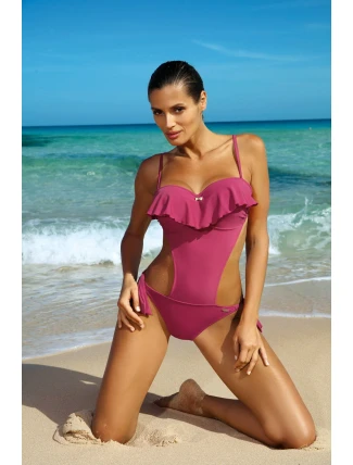 Plavky Carmen Rose Pink M-468 (6) - Marko Plavky Carmen Rose Pink M-468 (6) - Marko