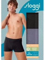 sloggi muži GO Smooth Hipster C2P - BLACK - SLOGGI BLACK - SLOGGI