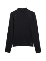 Pánske tričko s dlhým rukávom 4F M417 deep black 4FWAW25TFLOM417 20S pánske