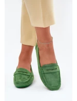 Dámske semišové mokasíny Green Lenvie Dámske semišové mokasíny Green Lenvie