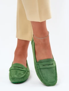 Dámske semišové mokasíny Green Lenvie