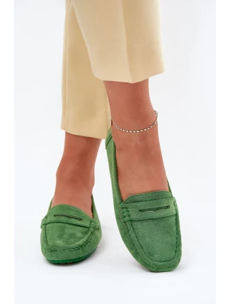 Dámske semišové mokasíny Green Lenvie Dámske semišové mokasíny Green Lenvie
