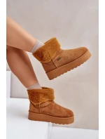 Big Star OO274A106 Snehové topánky na ťavej platforme s kožušinou Big Star OO274A106 Snehové topánky na ťavej platforme s kožušinou