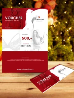 ELEKTRONICKÝ DARČEKOVÝ VOUCHER OBSESSIVE - 500 KČ