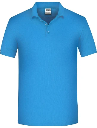 Daiber JN 874 Pánske pracovné polo z bio piqué 02.0874 aqua