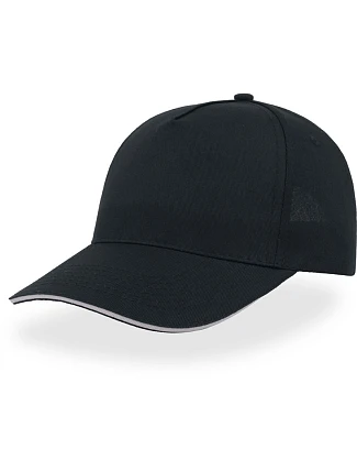 Atlantis Headwear Start Five Sandwich 5-panelová čiapka „Start Five Sandwich“ 33.0039 tmavomodrá/biela Atlantis Headwear Start Five Sandwich 5-panelová čiapka „Start Five Sandwich“ 33.0039 tmavomodrá/biela