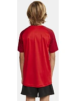 Craft Teamwear Squad Go Contrast Jersey Jr Detské kontrastné športové tričko 82.2727 biele Craft Teamwear Squad Go Contrast Jersey Jr Detské kontrastné športové tričko 82.2727 biele