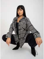 Košeľa DN KS 3964.45 čiernobielych