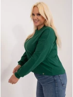 Blúzka RV BL 6317.94 tmavo zelená Blúzka RV BL 6317.94 tmavo zelená