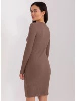 Dámske šaty RV SK 9219.13P Brown - FPrice